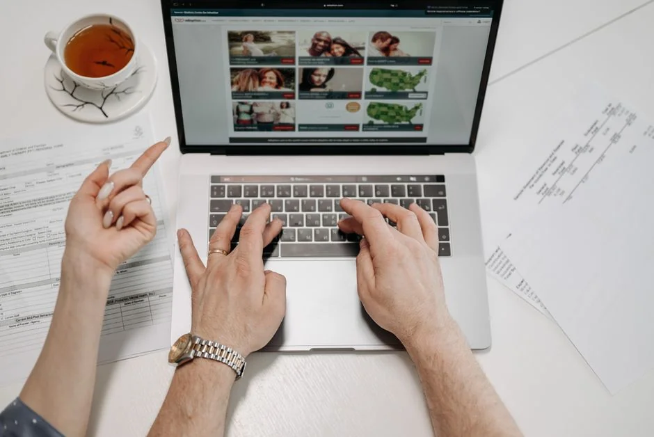 Close-up of a marketing strategy document on a desk, ideal for business content.
